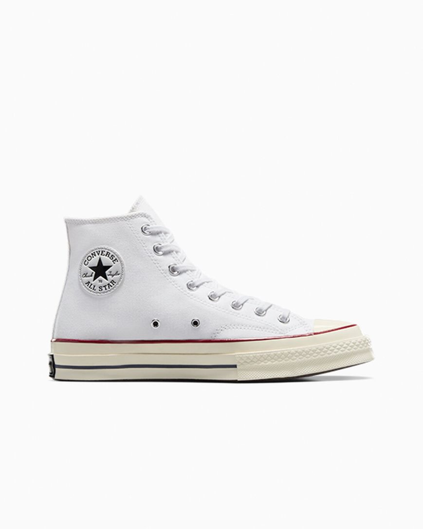 Pánské Boty Vysoké Converse Chuck 70 Vintage Platene Bílé | CZ QE31X49